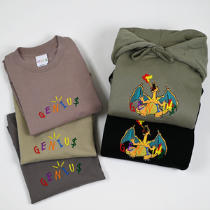 OG LOGO "CHARIZARD" HOODIE (EUCALYPTUS)